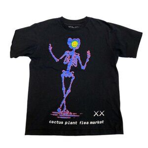 Cactus Plant Flea Market x KAWS Skeleton Graphic Tee